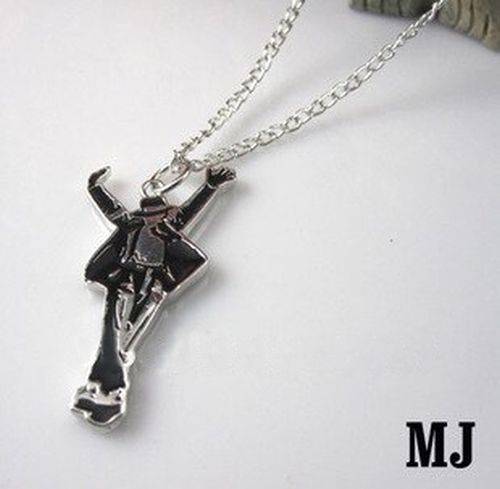 Michael Jackson Rhinestone Glove Metal Pendant Necklace - Walmart.com