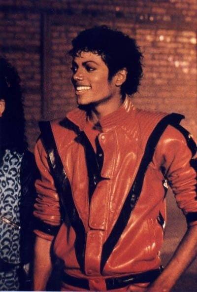Michael Jackson Thriller Style Jacket in Red PU Leather Costumes Halloween Men’s Clothing cb5feb1b7314637725a2e7: red
