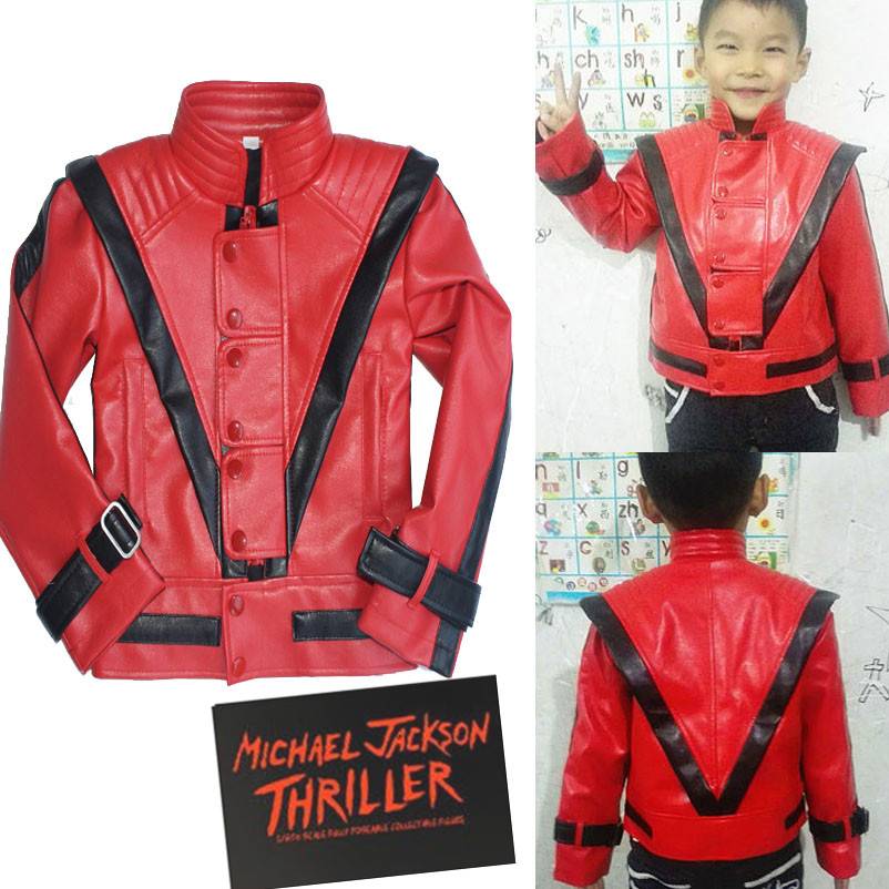 RARE MJ Michael Jackson Thriller Children Kids Jacket Costumes Gift Perfromance Party Birthday Halloween Costume Christmas Fans Costumes 6f6cb72d544962fa333e2e: 10T|11T|12T|13T|14T|15T|3T|4T|5T|6T|7T|8T|9T