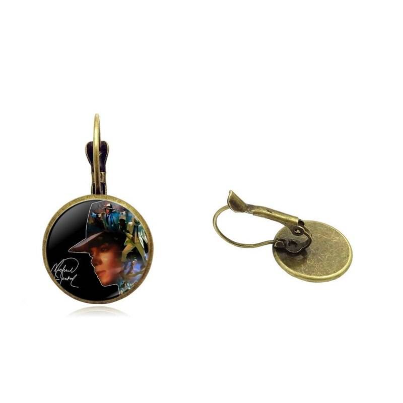 Michael Jackson Glass Cabochon, Bronze/Silver/Golden Clip Ear Hook Drop Earrings Jewellery Women 8d255f28538fbae46aeae7: as picture|as picture|as picture|as picture|as picture|as picture|as picture|as picture