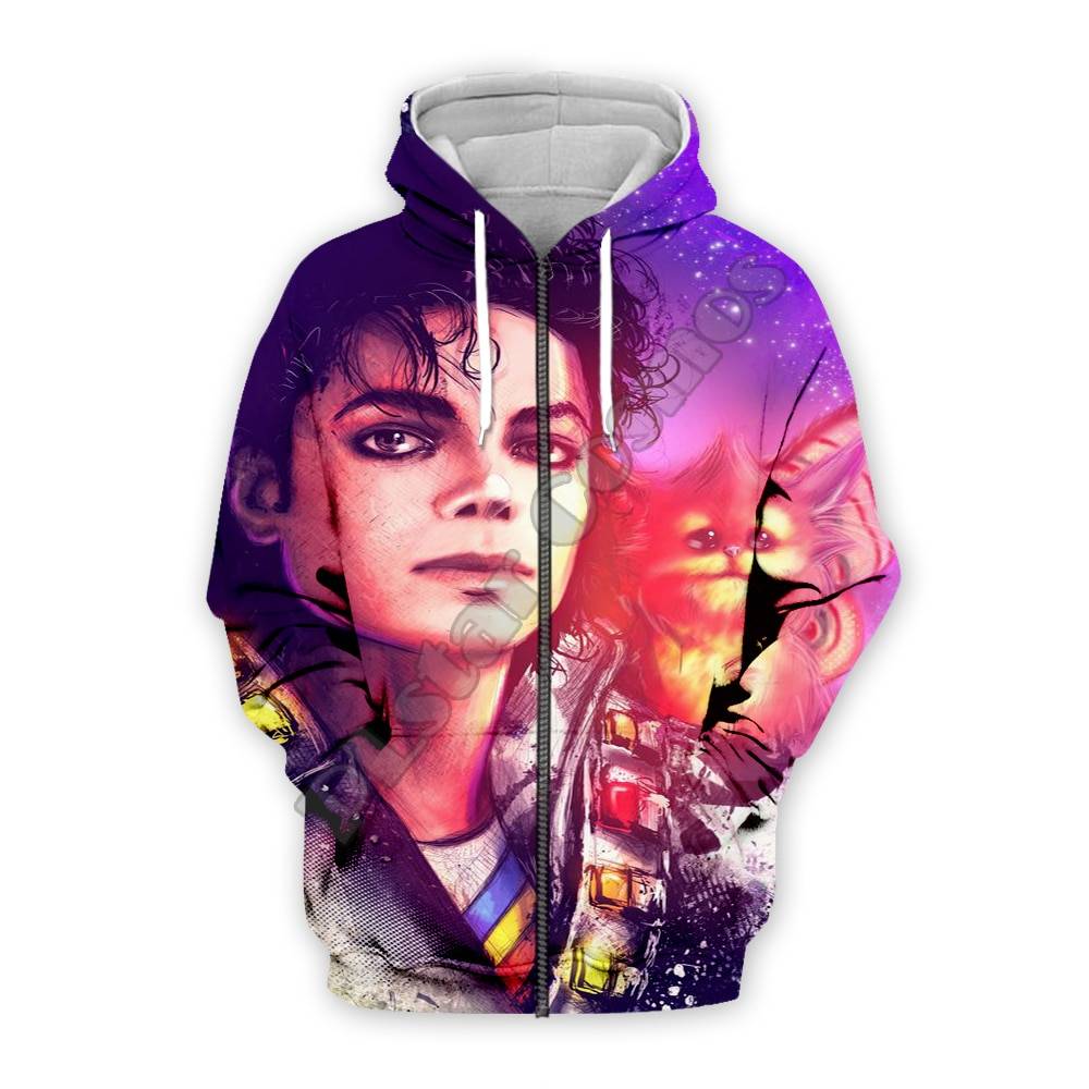 King of Pop Michael Jackson 3D Print Men/Women's hoodies Sweatshirts Pullovers
