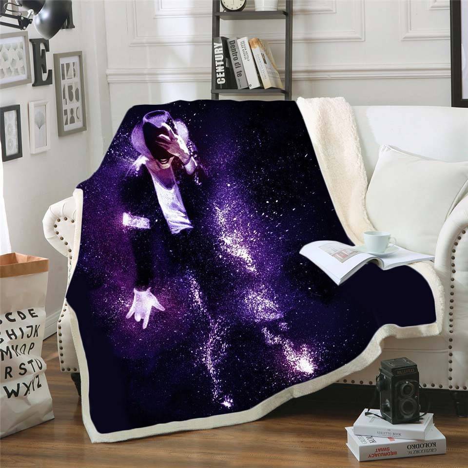 Michael Jackson 3d printed fleece blanket for Beds Hiking Picnic Thick Quilt Fashionable Bedspread Sherpa Throw Blanket style-10 Home Decor cb5feb1b7314637725a2e7: 1|10|11|12|13|14|2|3|4|5|6|7|8|9