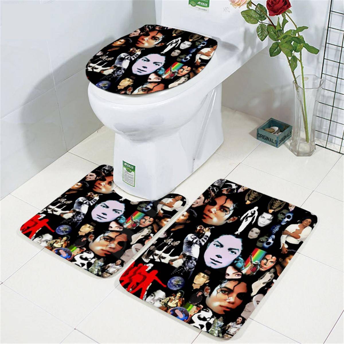 Michael Jackson pattern 3D printed Bathroom Set Bathroom cb5feb1b7314637725a2e7: 1|2|4|6