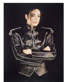 HOT Free Shipping MJ MICHAEL JACKSON MEN'S JACKET V8 RETRO ENGLAND BLACK LEATHER JACKET