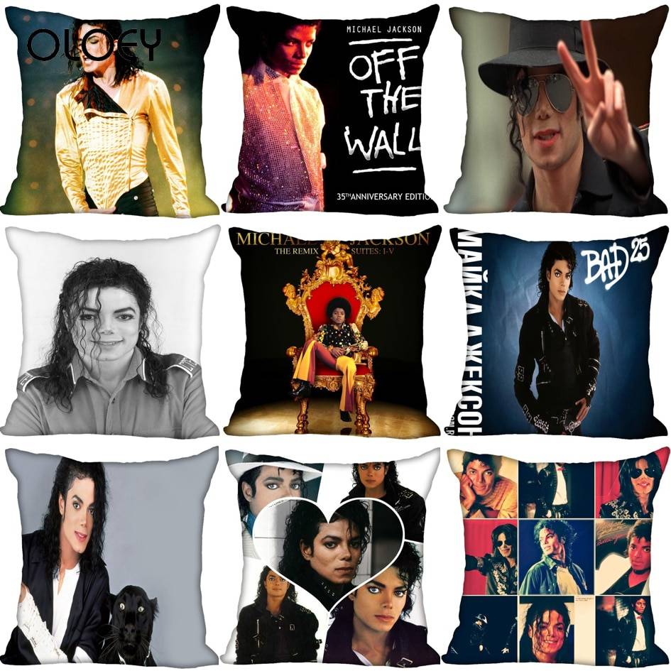 Michael Jackson Cushion Cover for Home Decorative Cushion Cover Invisible Zippered Throw Cushion Cover 45X45cm Hotel Decoration. Cushions, Pillows cb5feb1b7314637725a2e7: H01|H02|H03|H04|H05|H06|H07|H08|H09|H10|H11|H12|H13