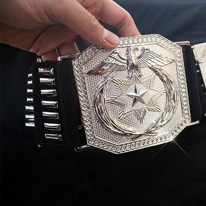 MJ Michael Jackson Classic BAD vocal concert Show Silver Alloy Punk Military US Army Eagle Large Belt Waistband Japan In 1980s Costumes 672f6395786a6021a03993: 100cm|105CM|110cm|115CM|120CM|70cm|75cm|80cm|85cm|90cm|95CM