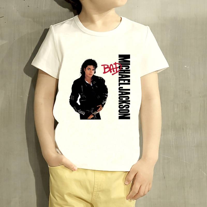 Kids Michael Jackson Bad Cartoon Design T Shirt Boys/Girls Rock N Roll Star Short Sleeve Tops Children Cute T-Shirt,HKP5145 | Global MJ Shop Kids Michael Jackson Bad Cartoon Design T Shirt Boys/Girls Rock N Roll Star Short Sleeve Tops Children Cute T-Shirt,HKP5145 | Global MJ Shop