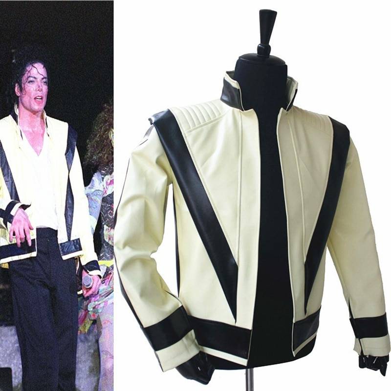 Rare MJ Michael Jackson Thriller Light Green Open PU Leather Jacket On Concert Perfromance XXS-4XL Costumes 6f6cb72d544962fa333e2e: 4XL|L|M|One Size|S|XL|XS|XXL|XXS|XXXL