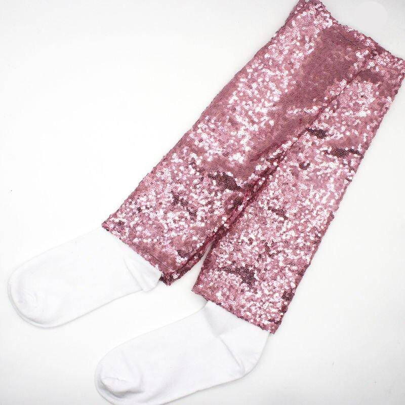 Classic Handmade Sequin MJ Micheal Jackson Billie Jean Baggy Ankle Socks For Collection Show