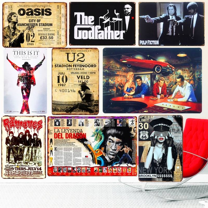 Retro Movie Clip Tin Signs Plate Music Film Posters Art Cafe Bar Vintage Metal Painting Wall Plaque Home Decor 20x30cm A127 Collectibles cb5feb1b7314637725a2e7: 12|16|17|18|19|2|20|21|7|TW206|TW227|TW230|TW260|TW284|TW290|TW311|TW318|TW374|TW451|TW451 (12)|TW451 (20)|TW451 (23)|TW73|TW79