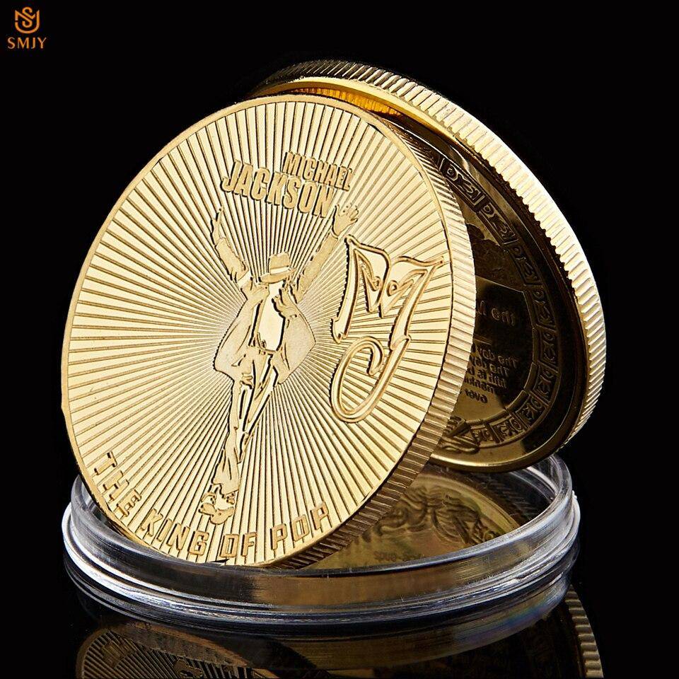 Michael Jackson Silver/Gold Plated, Fan Collectibles, Coin Value W/Display Box Collectibles cb5feb1b7314637725a2e7: SMJY-1-026-BOX|SMJY-1-121-BOX