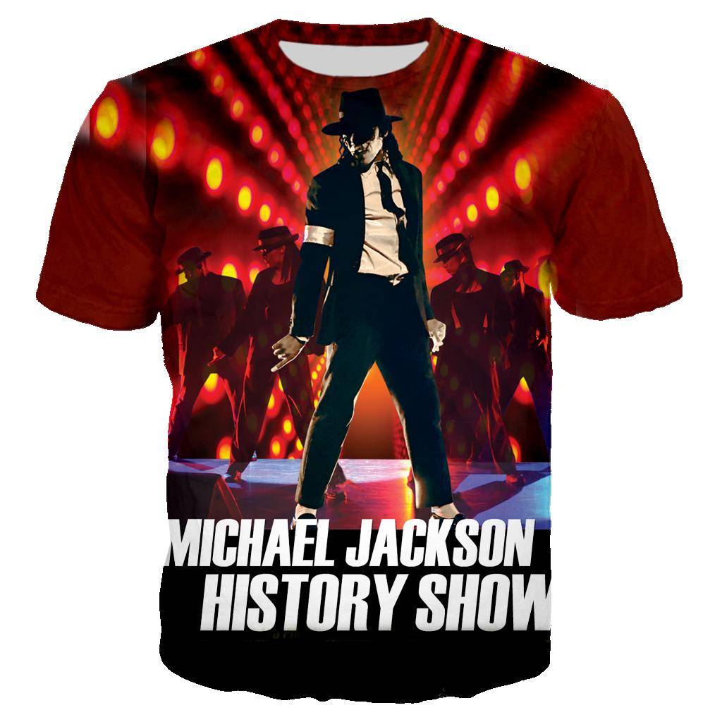 OFF-WHITE Slim Fit Michael Jackson Graphic Print T-Shirt White/Black Men's  - SS19 - US