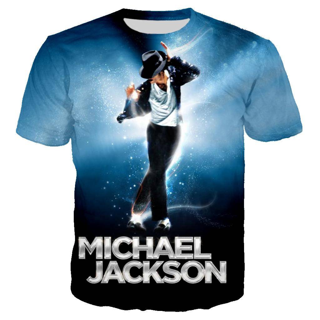 Newest Women/Men Fashion Michael Jackson 3D Printed T Shirt Star Graphic  Tee Casual T-Shirts