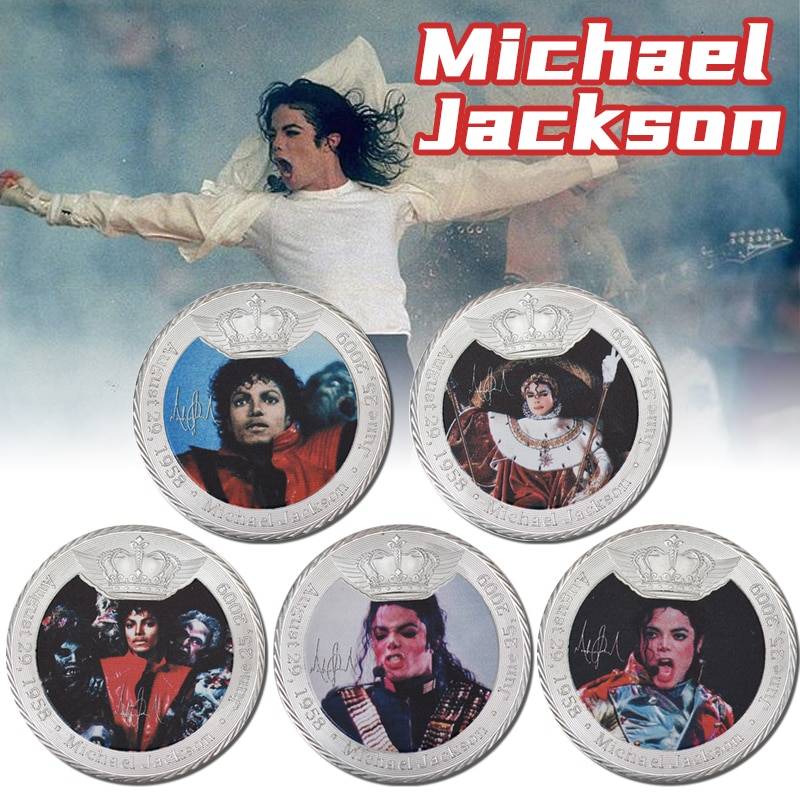 Famous Rock Singer Michael Jackson Silver Coins Copy Commemorative Coin Collection Home Decoration Gifts Men’s Clothing cb5feb1b7314637725a2e7: style 1|Style 10|Style 11|Style 12|style 2|style 3|style 4|style 5|style 6|style 7|Style 8|Style 9