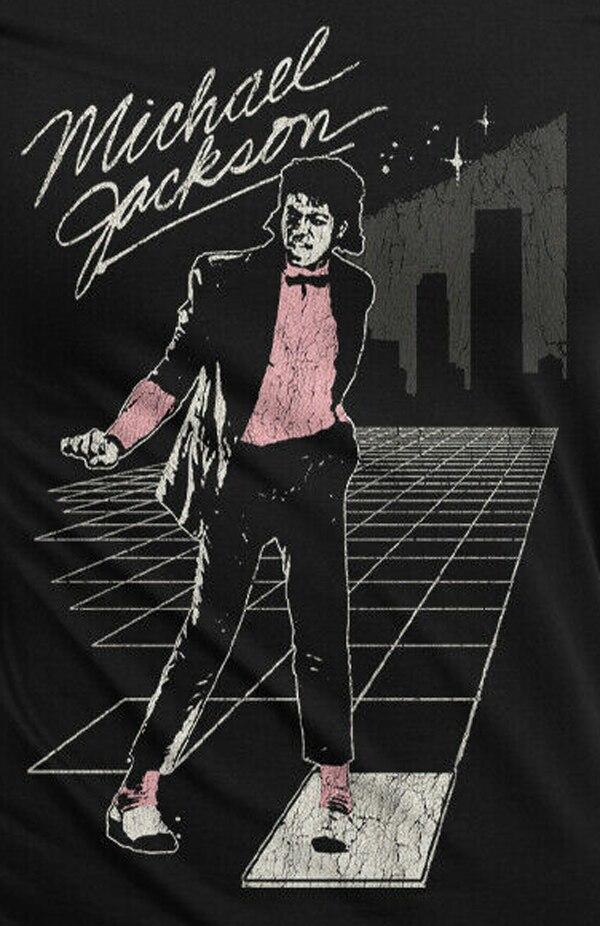 Michael Jackson “Billie Jean” graphic T Shirt Men’s Clothing Women’s Clothing cb5feb1b7314637725a2e7: Black