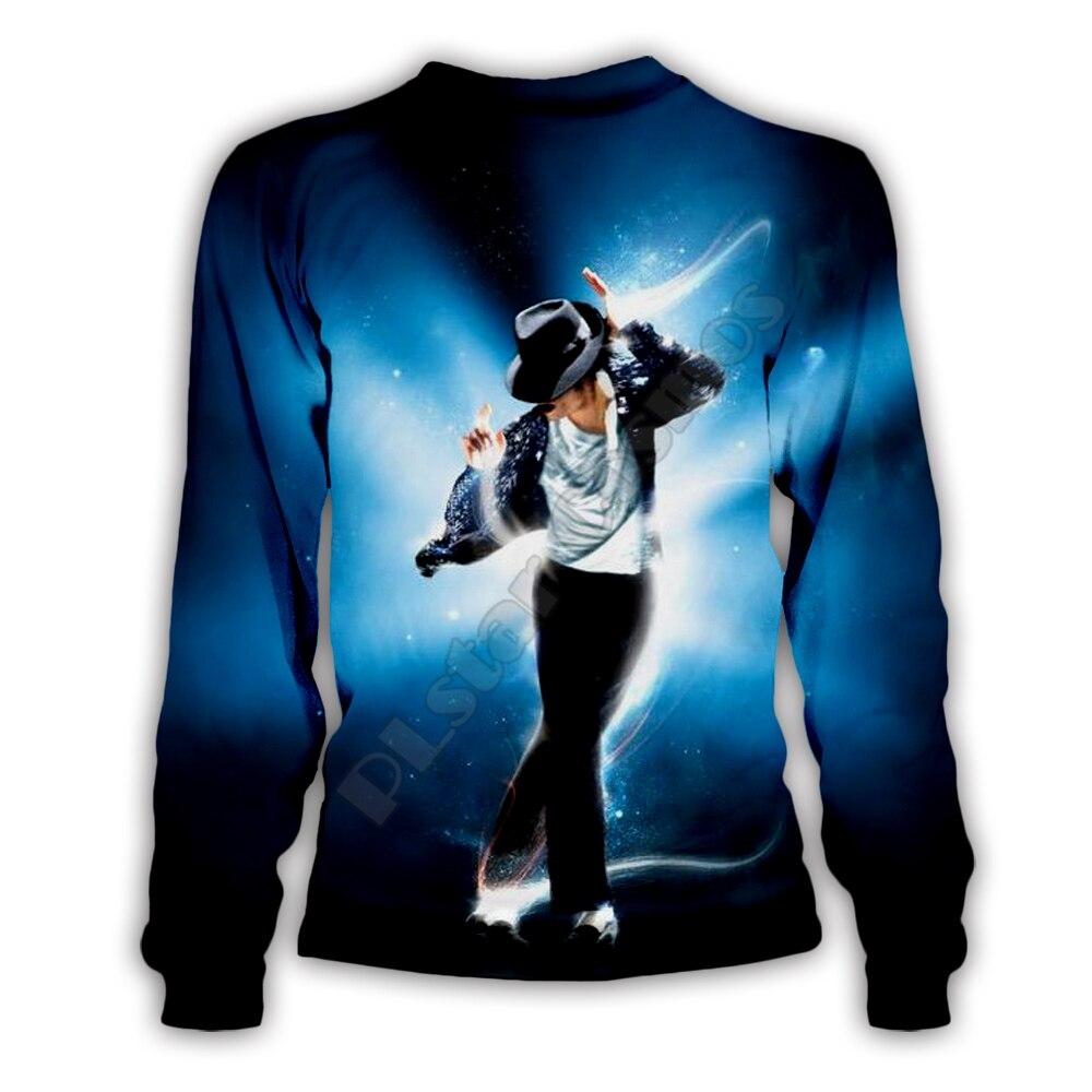 PLstar Cosmos Michael Jackson 3D Printed Hoodie/Sweatshirt/Jacket/Mens Womens hip hop apparel Fan costume