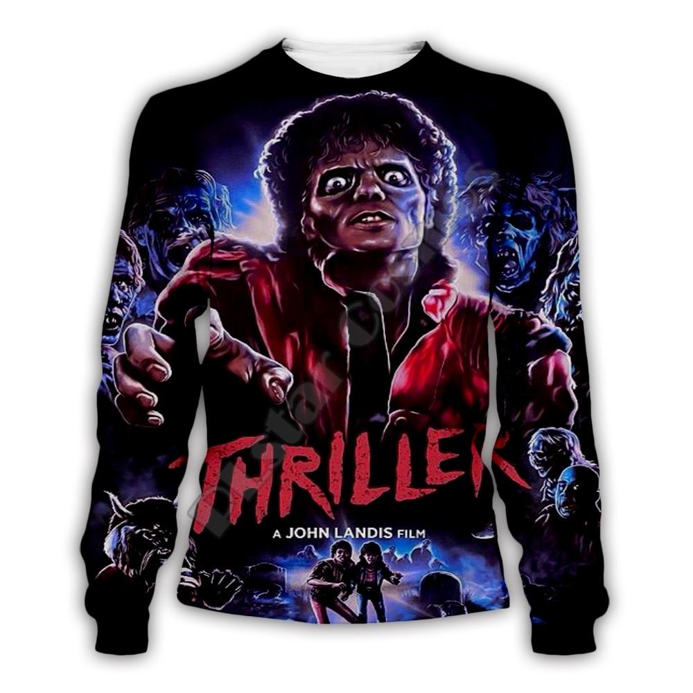 PLstar Cosmos PopStar King Singer Michael Jackson Hiphop Streetwear Pullover Unisex 3DPrint Zipper/Hoodies/Sweatshirt/Jacket s-9