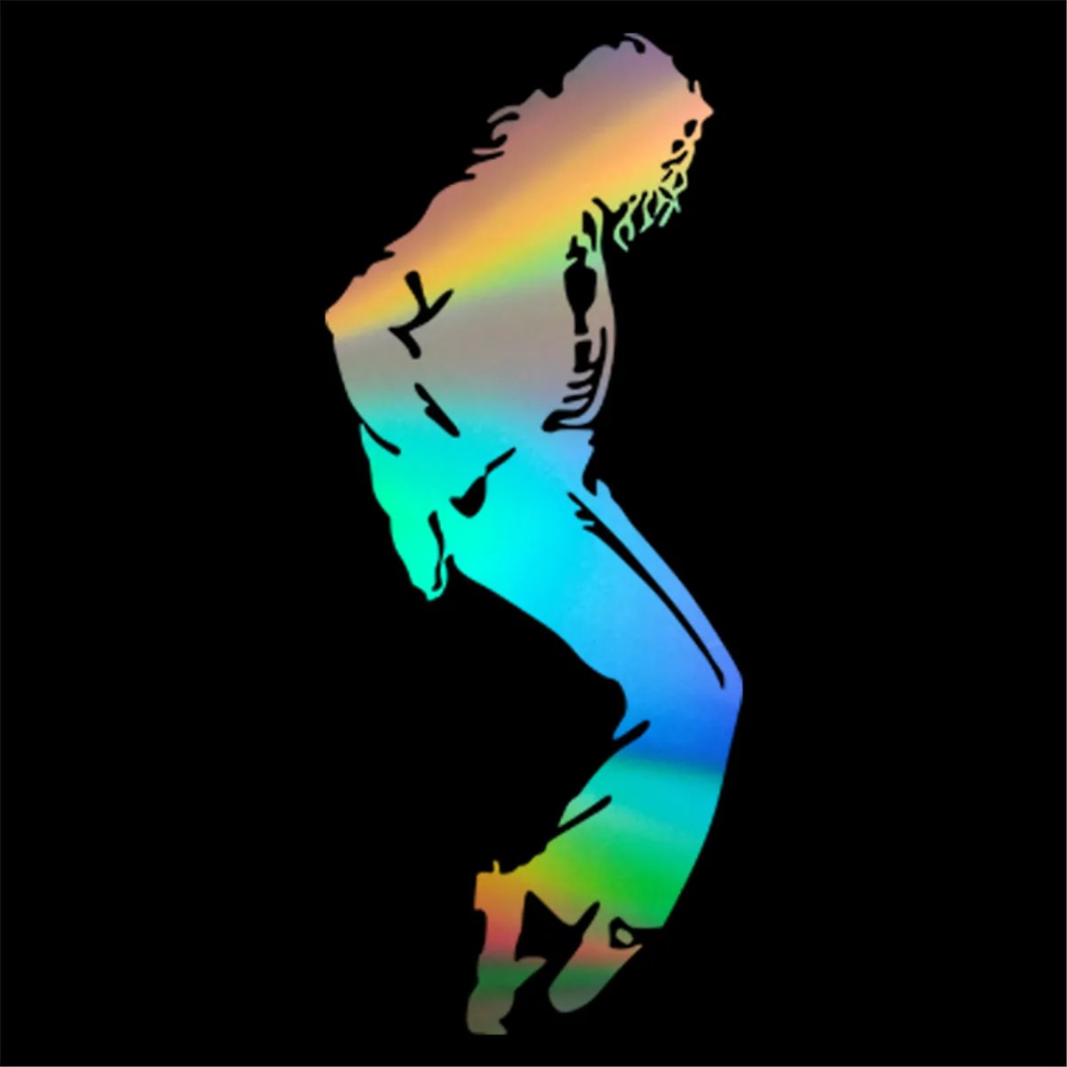 Michael Jackson Car Sticker Vinyl Decal Laptop Window Wall Bumper Decor Gift,10cm Automobile 6ee592b94717cd7ccdf72f: Black|Laser|Red|White