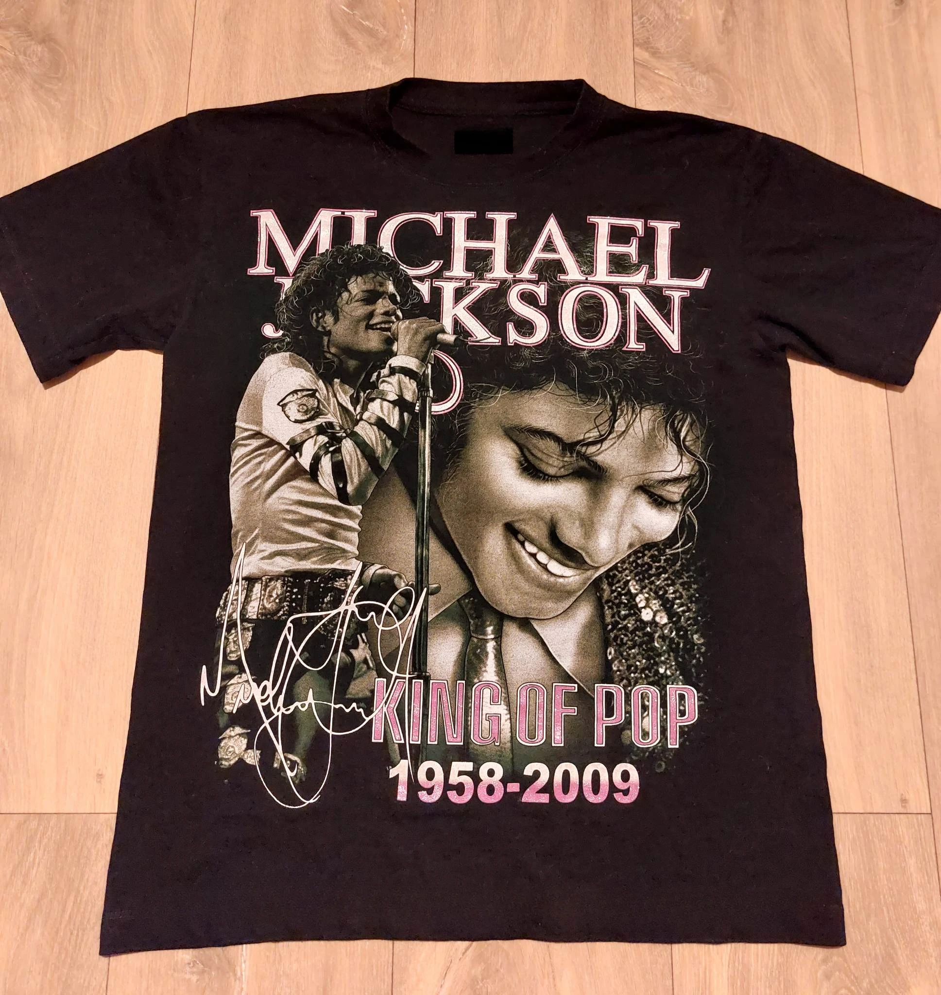 New Arrival fashion heavyweight Hot Sale vintage Summer streetwea Cartoon clothes King of pop Michael Jackson t-shirt full print Clothing & Accessories Special Features: Breathable