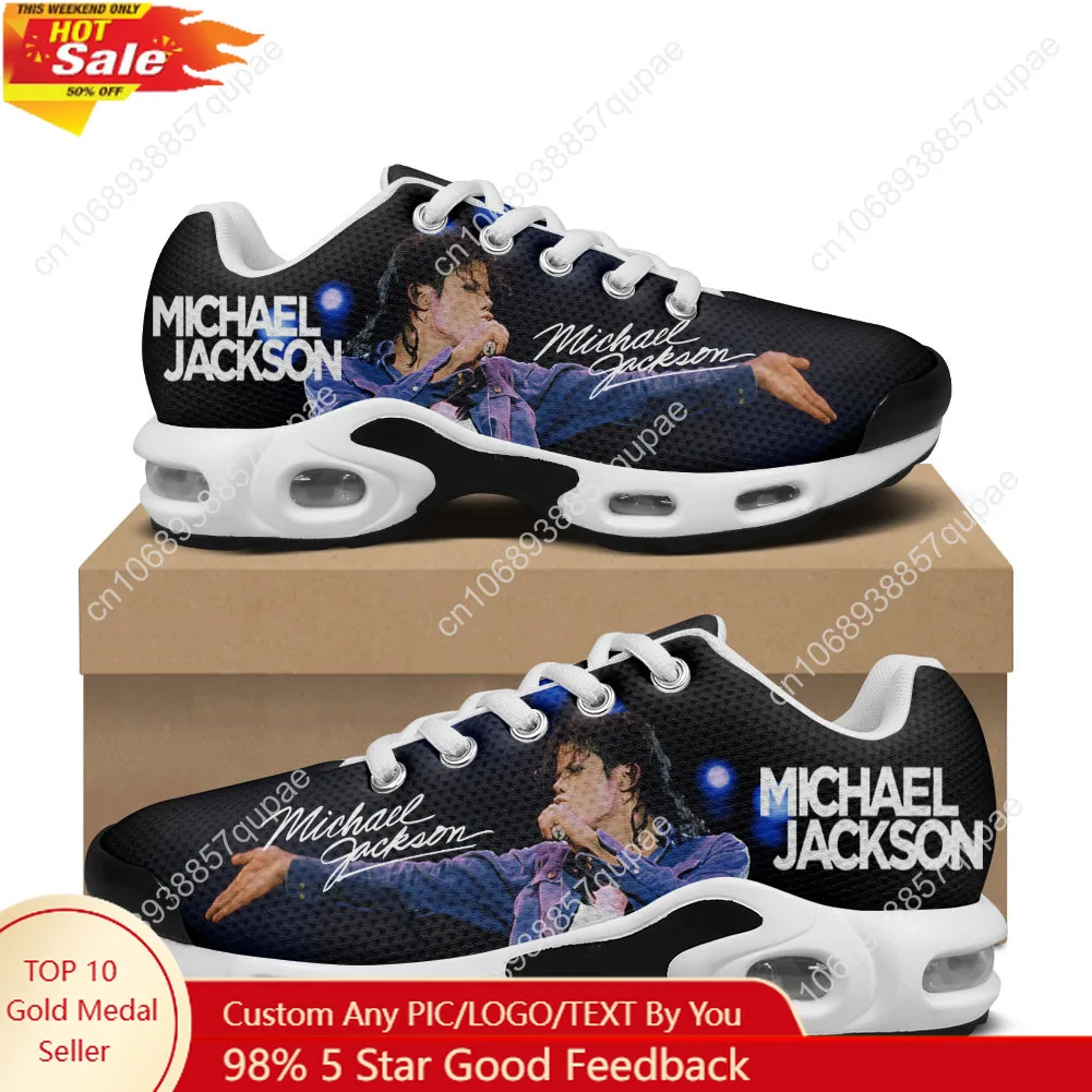 Michael Jackson Air Cushion Sneakers Pop Singer Dancer Mens Womens Lightweight Sports shoes High Quality Custom Mesh Sneaker Footwear cb5feb1b7314637725a2e7: Custom DIY W|Michael Jackson A|Michael Jackson B|Michael Jackson C