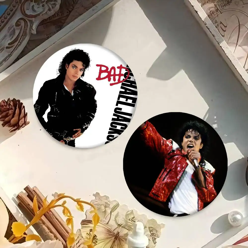 Michael Jackson Cartoon Brooches Anime Badge Round Handmade Brooch Lapel Pins Jewelry For Backpack Clothes Gifts Accessories cb5feb1b7314637725a2e7: z1|z2|z3|z4|z5|z6|z7|z8