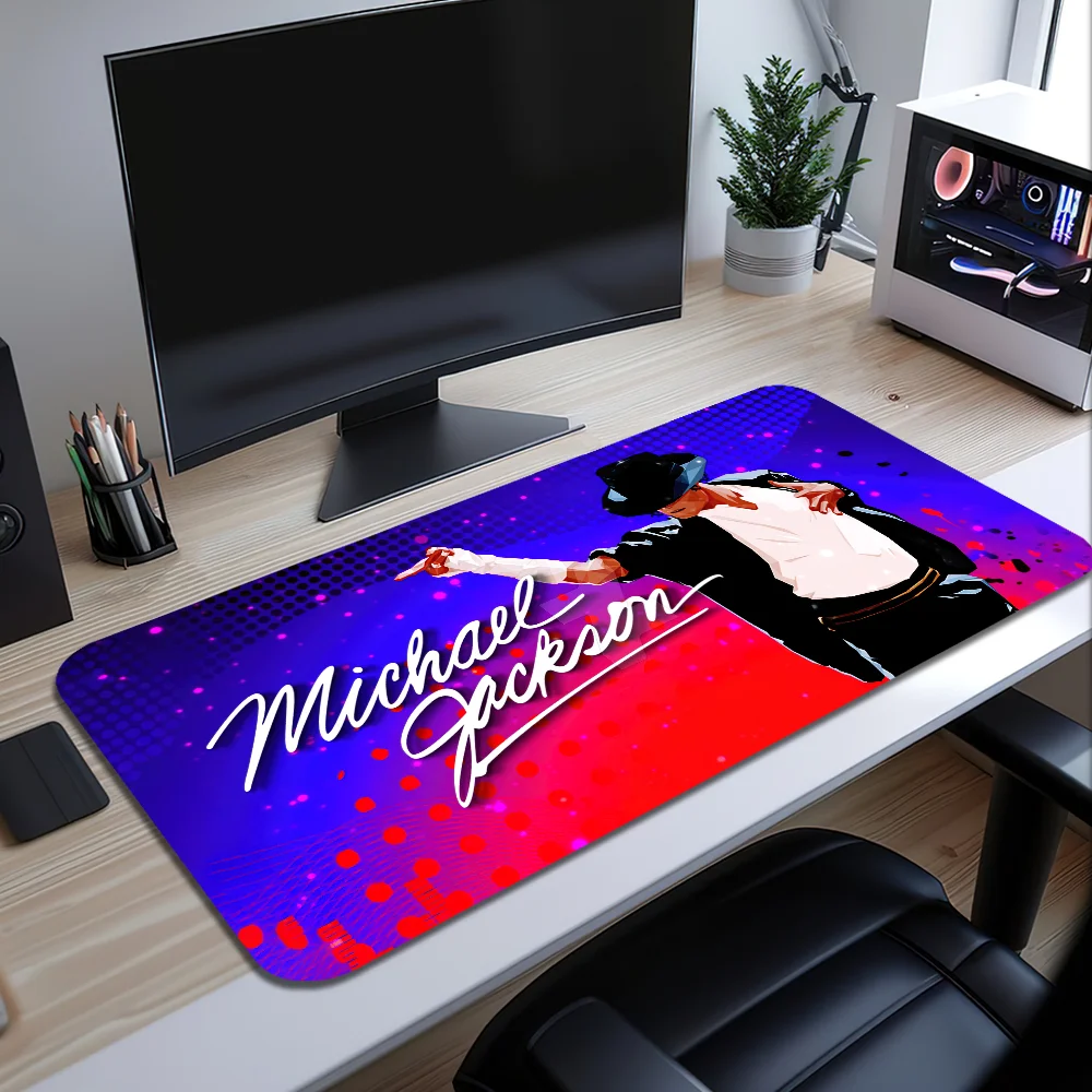 M-Michael J-Jackson Mouse Pad Large Desk Mat Keyboard Ergonomic Office Rubber PC Non-slip Anti-fray Home Custom Best Price Computer & Office cb5feb1b7314637725a2e7: z-1|z-2|z-3|z-4|z-5