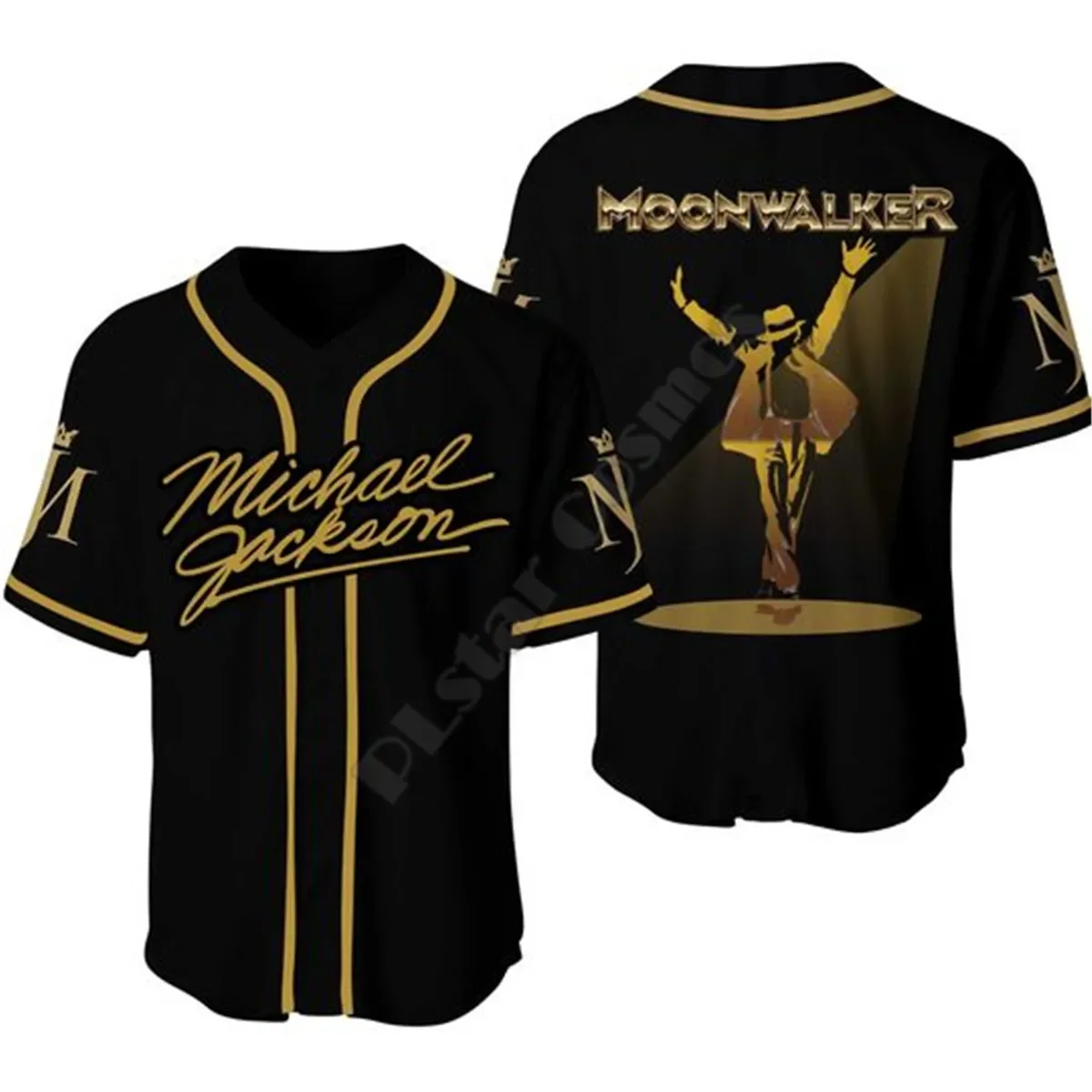Michael Jackson Moonwalker Baseball Jersey Shirt Baseball Shirt 3D All Over Printed Men’s Shirt Casual Shirts hip hop Tops Clothing & Accessories cb5feb1b7314637725a2e7: 1|2|3|4