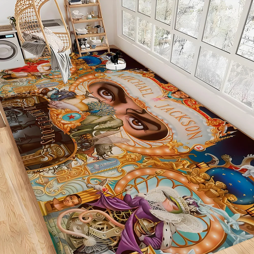 Michael Jackson Hallway Carpet INS Style Soft Bedroom Floor House Laundry Room Mat Anti-skid Bedside Area Rugs Home Decor 6f6cb72d544962fa333e2e: 100X150CM|40X120cm|40x60cm|50X80cm|60X90cm|80x120cm|80X160cm