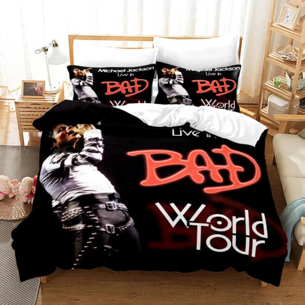 Michael Jackson Bedding Set Single Twin Full King Size Musical Genius Bed Linen Adults Teens Bedroom 200x200cm Duvet Cover Set Bedroom 6f6cb72d544962fa333e2e: AU Double 180X210cm|AU King 240x210cm|AU Queen 210X210cm|AU Single(140x210cm)|cot size 70x133cm|EU Double(200x200cm)|EU King 240X220cm|EU Single 135X200cm|EU SK 260x220cm|US Full200x229cm|US King259x229cm|US Queen(228x228cm)|US Twin(172x218cm)