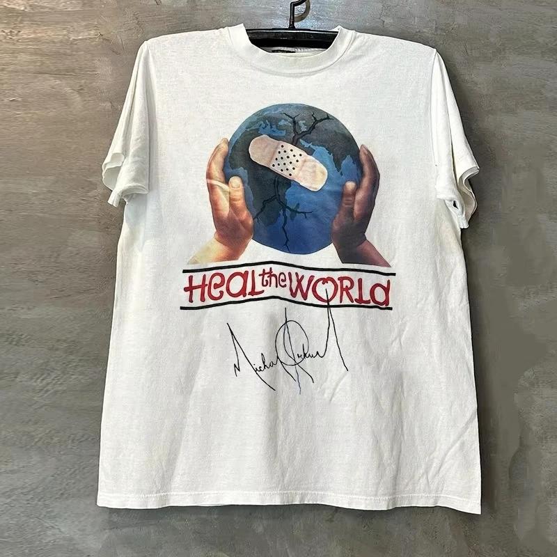 Heal The World Unisex Short Sleeve T-Shirt Clothing & Accessories Men Men’s Clothing Women Women’s Clothing 6f6cb72d544962fa333e2e: L|M|S|XL|XXL|XXXL