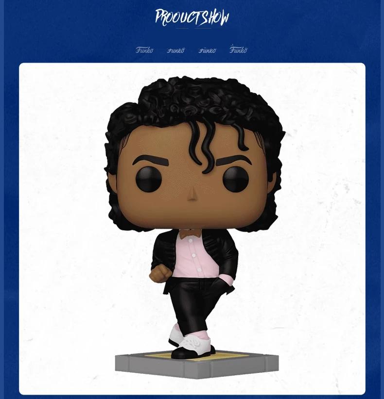 Genuine Edition FUNKO POP《Michael Jackson Dance with You Billie Jean》 Action Ornament Model Toys Assembly Collectible Model