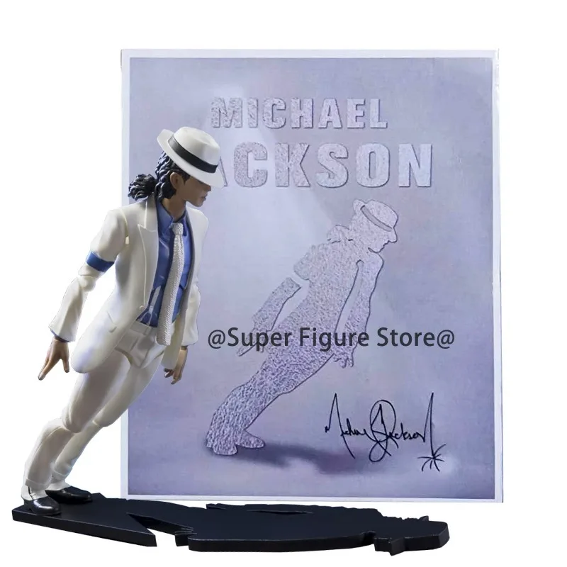 Shf Michael Jackson Smooth Criminal Action Figure Model Toys PVC Movable Collection Anime Jackson Figurine Souvenir Ornaments Toys cb5feb1b7314637725a2e7: no box|with box