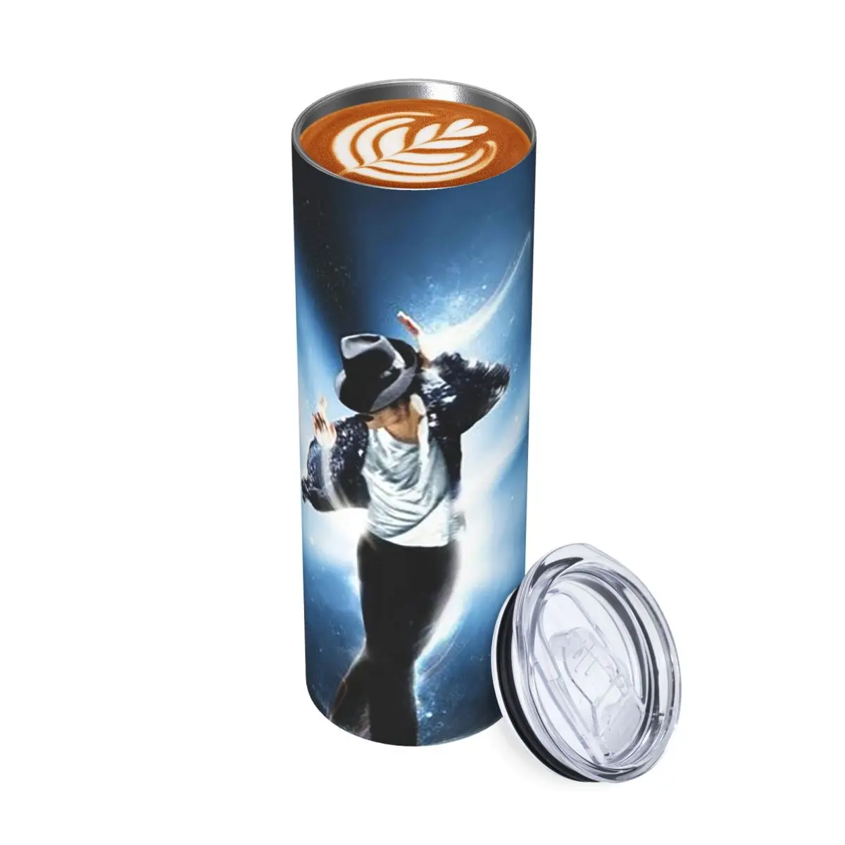 Michael Jackson Musicians Singers Dancers Stainless Steel Tumbler Vacuum Insulated Mug Thermal Cold Cup Straw With Lid 20oz Mugs cb5feb1b7314637725a2e7: As Shown|As shown