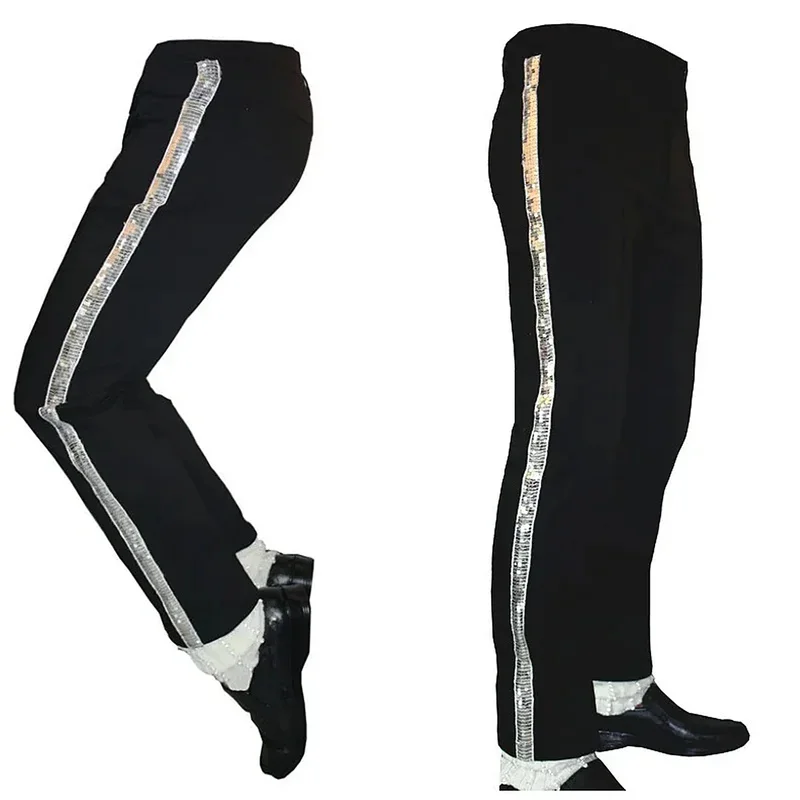 Impersonator Michael Jackson Black Entertainers Straight Silver Trousers Pants For Fans Performance 9BC6CX Clothing & Accessories 6f6cb72d544962fa333e2e: 24|26|28|30|32|34|36|38|TAILOR MADE