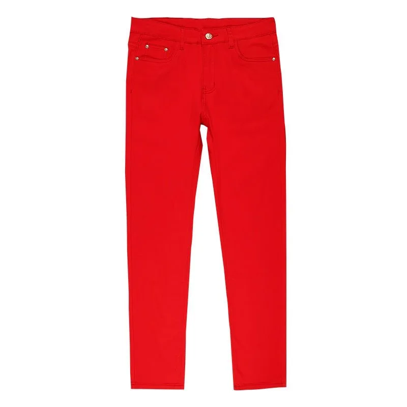 Unisex Michael Jackson Street Thriller Red Pants Modern Dance Jeans Trousers Cosplay MJ Stage Performance Costume Halloween Clothing & Accessories 6f6cb72d544962fa333e2e: 28|29|30|31|32|33|34|35|36|37|38