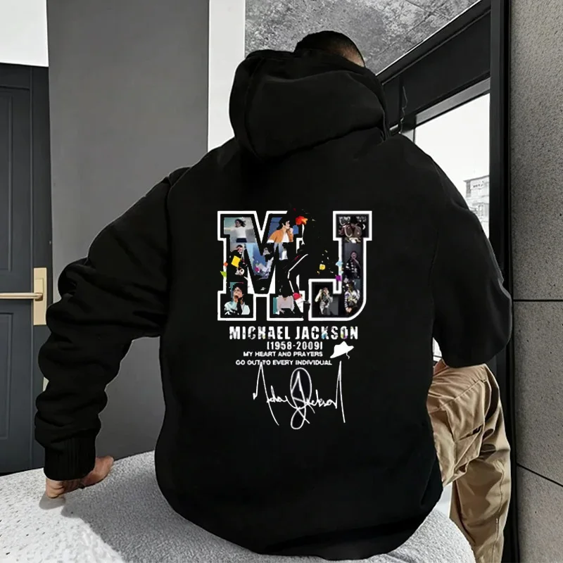 2025-26 Classic Vintage Cotton Hoodie with Michael Jackson Pattern for Men and Women Wearing Large HipHopPunkRock Style Hoodie Men’s Clothing 6f6cb72d544962fa333e2e: 4XL|L|M|S|XL|XXL|XXXL