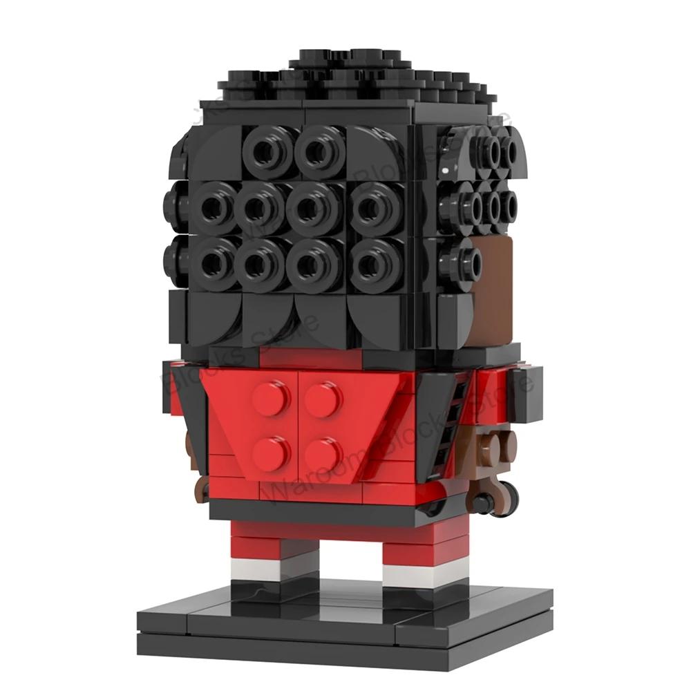 MOC7263 MJ Jackson Brickheadz King Of Pop Rock Star Singer Compatible Figure Building Block Toys For Children Adult Friends Gift Toys cb5feb1b7314637725a2e7: MOC7263