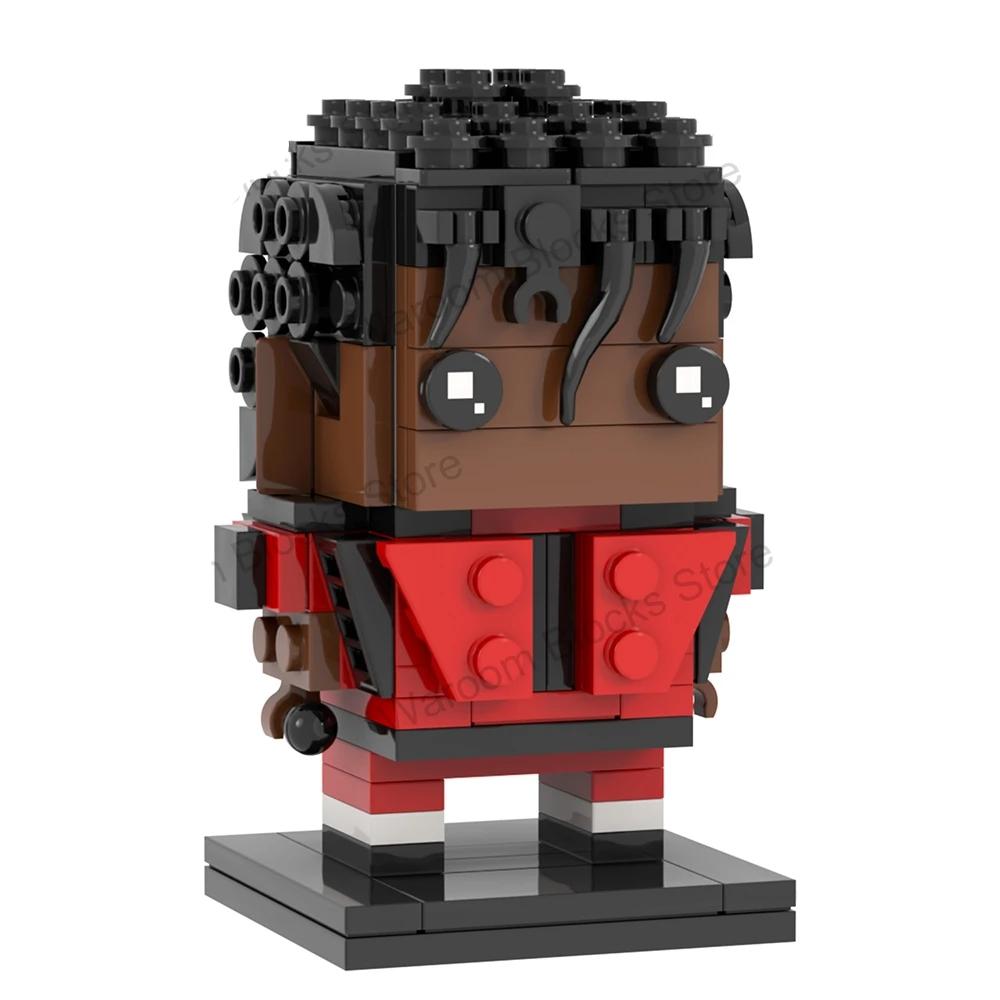 MOC7263 MJ Jackson Brickheadz King Of Pop Rock Star Singer Compatible Figure Building Block Toys For Children Adult Friends Gift Toys cb5feb1b7314637725a2e7: MOC7263