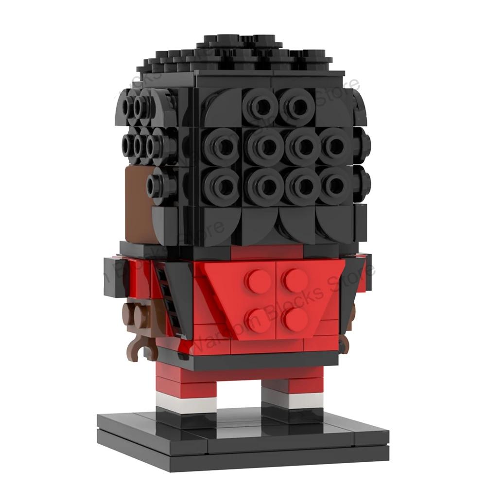 MOC7263 MJ Jackson Brickheadz King Of Pop Rock Star Singer Compatible Figure Building Block Toys For Children Adult Friends Gift Toys cb5feb1b7314637725a2e7: MOC7263