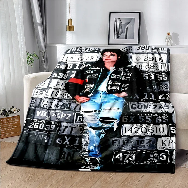 205657-ltbl0u.jpg Michael J-Jackson Blanket Super Soft high quality Blanket for Travel Bedding Couch Hiking Bed comfortable Blanket Birthday Gift Bedroom 6f6cb72d544962fa333e2e: 100x130cm|100X150CM|125x150cm|150x180cm|150x200cm|150x220cm