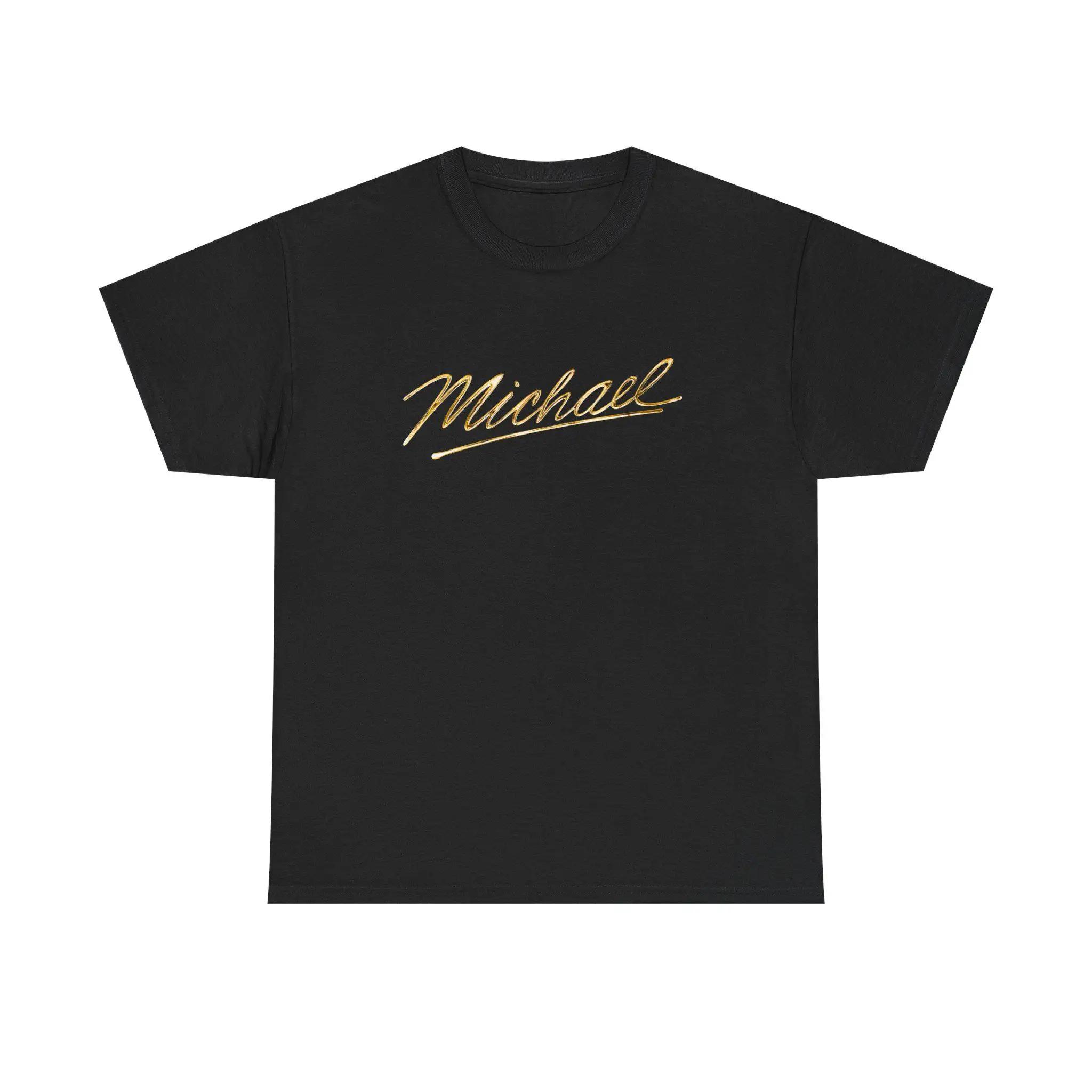 Michael Jackson Biopic Film golden logo graphic Men’s Clothing Women’s Clothing 6f6cb72d544962fa333e2e: 4XL|L|M|S|XL|XXL|XXXL