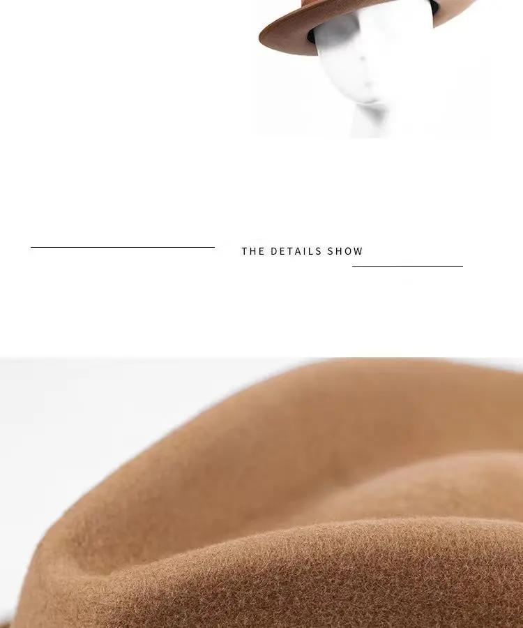 Woolen British Retro Jazz Hat | Michael Jackson Style | Men's & Women's Fedora | Streetwear Sun Protection