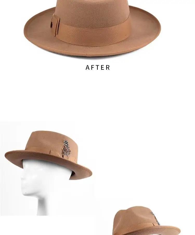 Woolen British Retro Jazz Hat | Michael Jackson Style | Men's & Women's Fedora | Streetwear Sun Protection