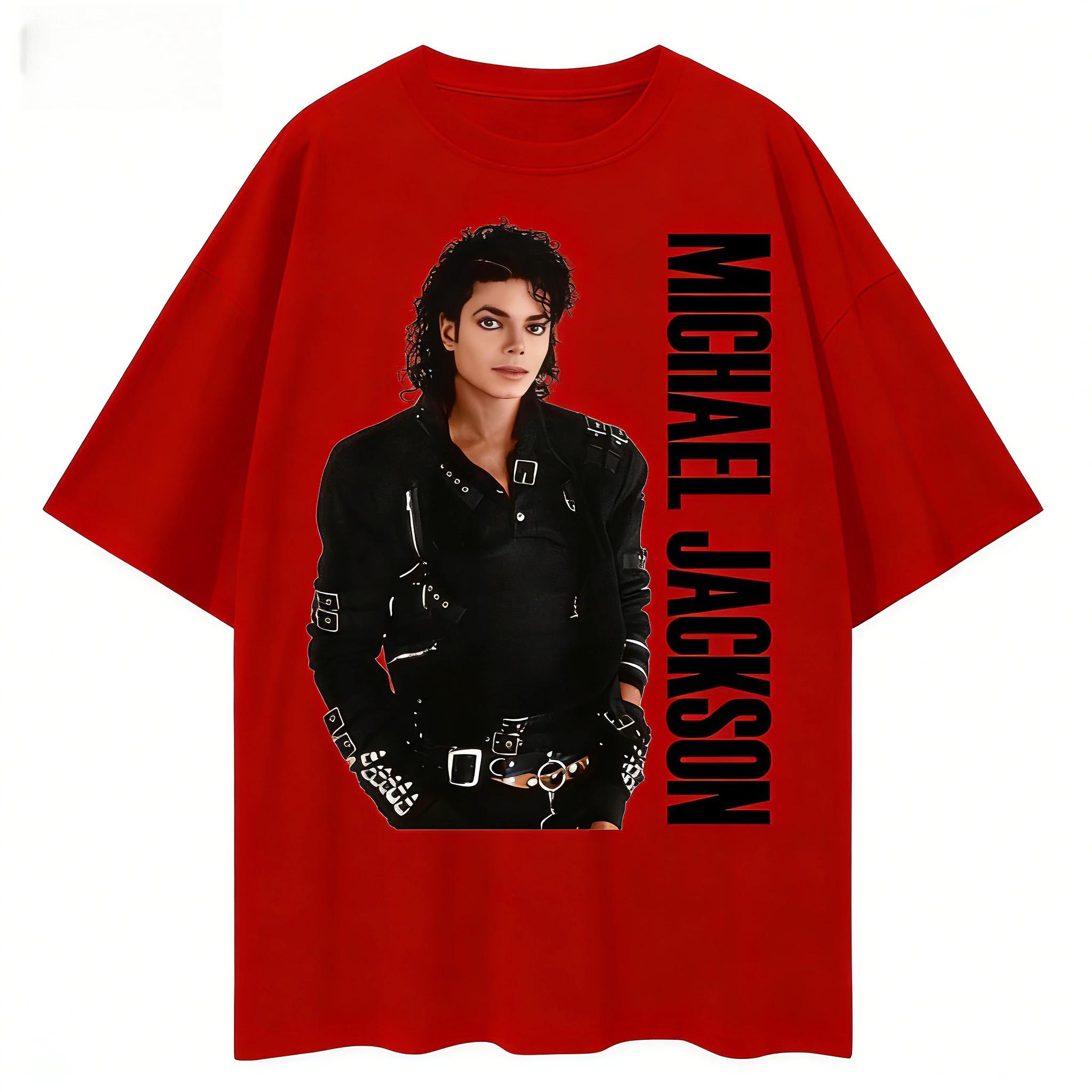 Michael Jackson Bad Graphic T-Shirt - Los Angeles Blue Headband - Snoop Dogg 90s Graphic Comfortable Breathable T-Shirt