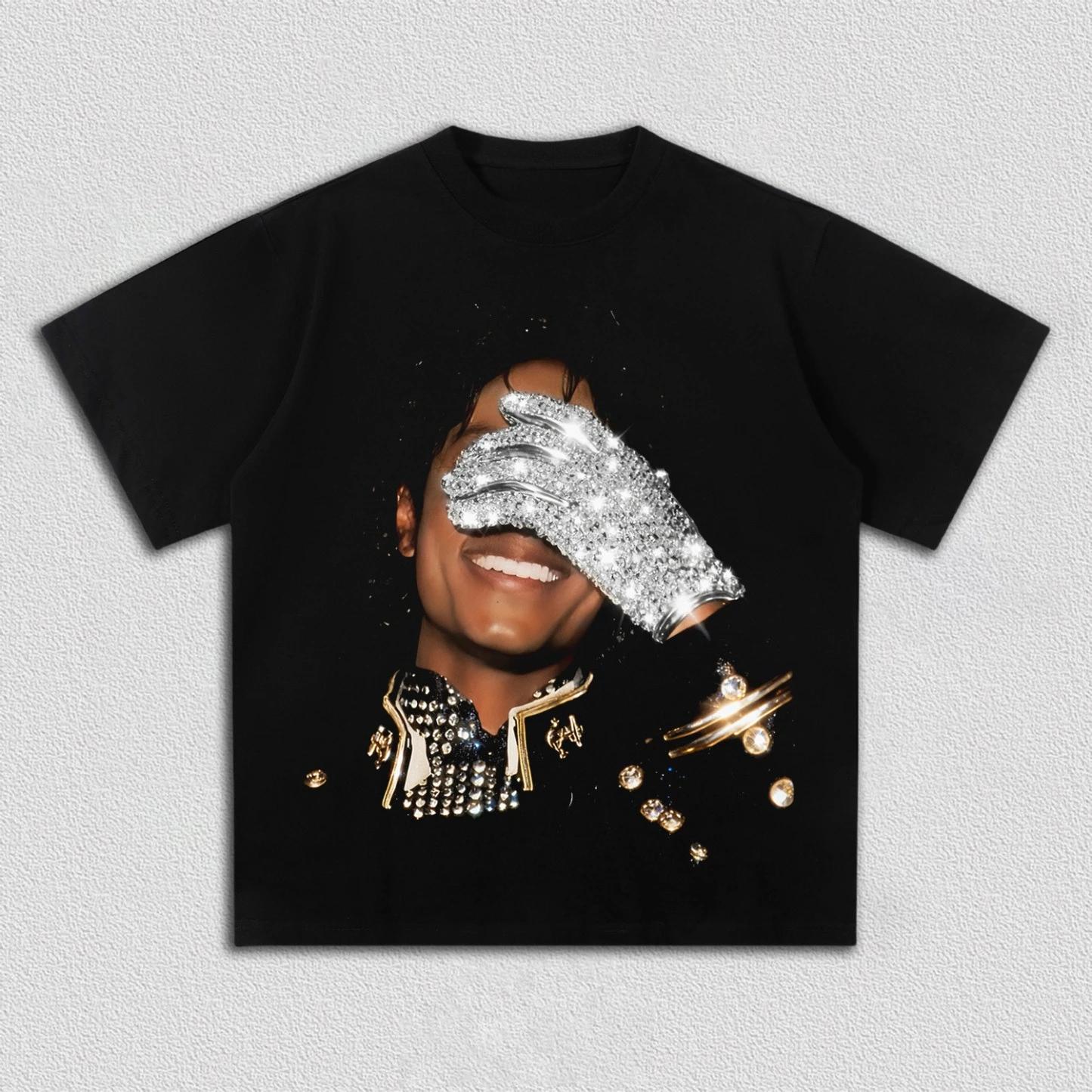 Michael Jackson 100%Cotton T-shirt Men’s Clothing 6f6cb72d544962fa333e2e: 4XL|L|M|S|XL|XXL|XXXL