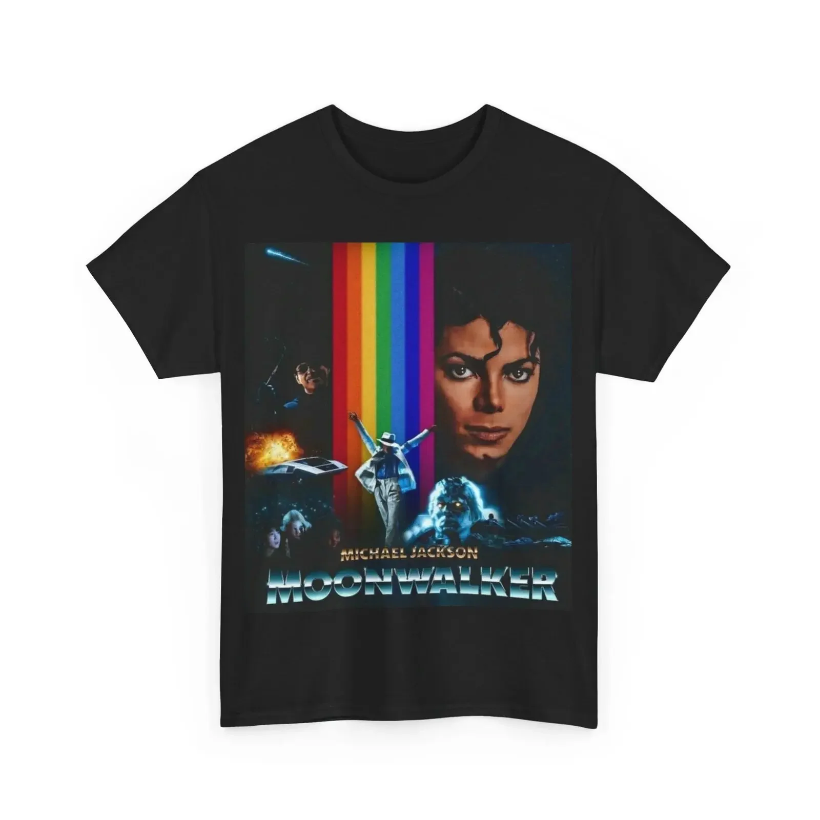 Michael Jackson Moonwalker Movie T Shirt Unisex Heavy Cotton Tee Men’s Clothing 6f6cb72d544962fa333e2e: 4XL|5XL|L|M|S|XL|XXL|XXXL