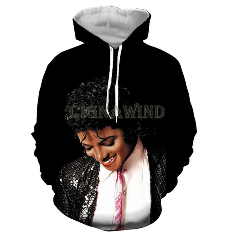 New cool hoodie men/women singer Michael Jackson 3D print hoodies sweatshirts casual Harajuku style streetwear tops
