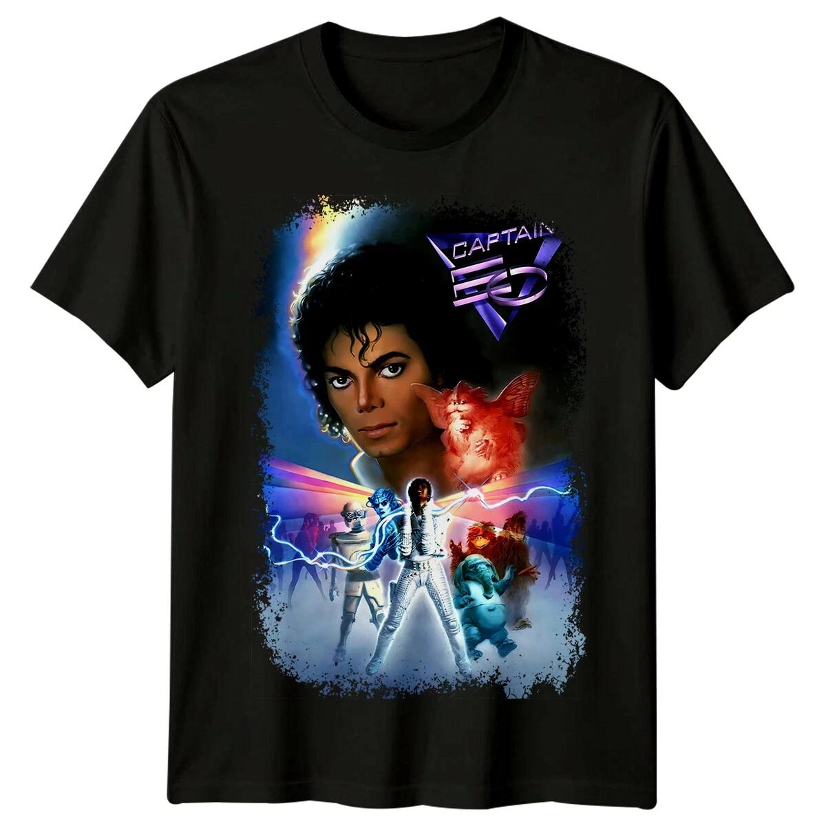 Captain EO (1986) Movie Poster Inspired T-Shirt Men’s Clothing Women’s Clothing 6f6cb72d544962fa333e2e: 4XL|L|M|S|XL|XXL|XXXL