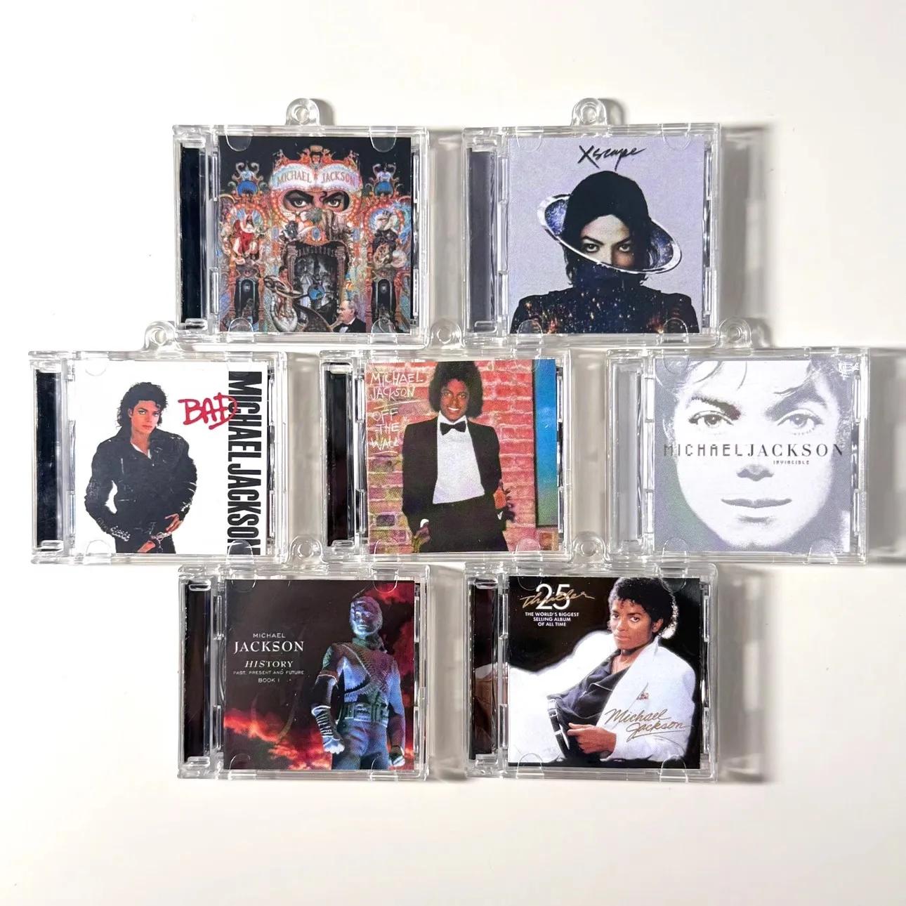 Michael Jackson MJ MINI Music CD NFC Keychain Accessories Jewellery Music cb5feb1b7314637725a2e7: 7pcs NFC Keychain|8pcs NFC Keychain|NFC Keychain|NFC Keychain|NFC Keychain|NFC Keychain|NFC Keychain|NFC Keychain|NFC Keychain