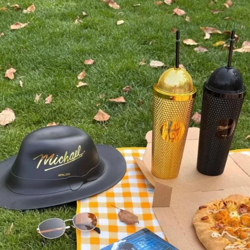 New Authentic Michael Microphone Cup, Water Cup, Hat Bucket, Popcorn Bucket Fan Merch cb5feb1b7314637725a2e7: Shaped bucket|Styling Cup - Black|Styling Cup - Gold|Theme bucket|Theme Cup|Theme cup and bucket